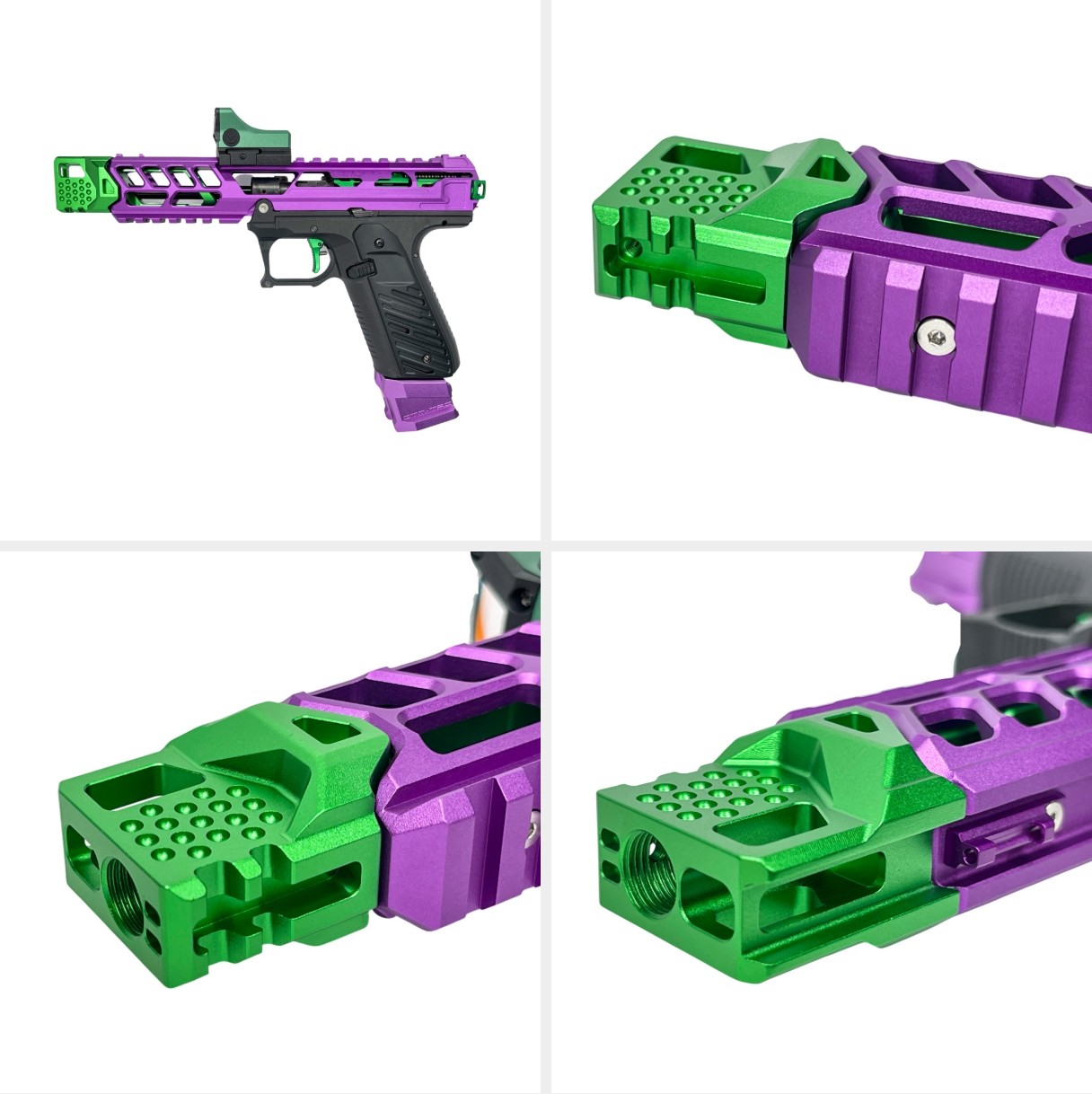 Ukázka kompenzátoru v dlouhém CNC Upper Setu V2